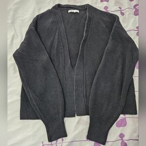 Reitmans - Black Open Bolero Cardigan